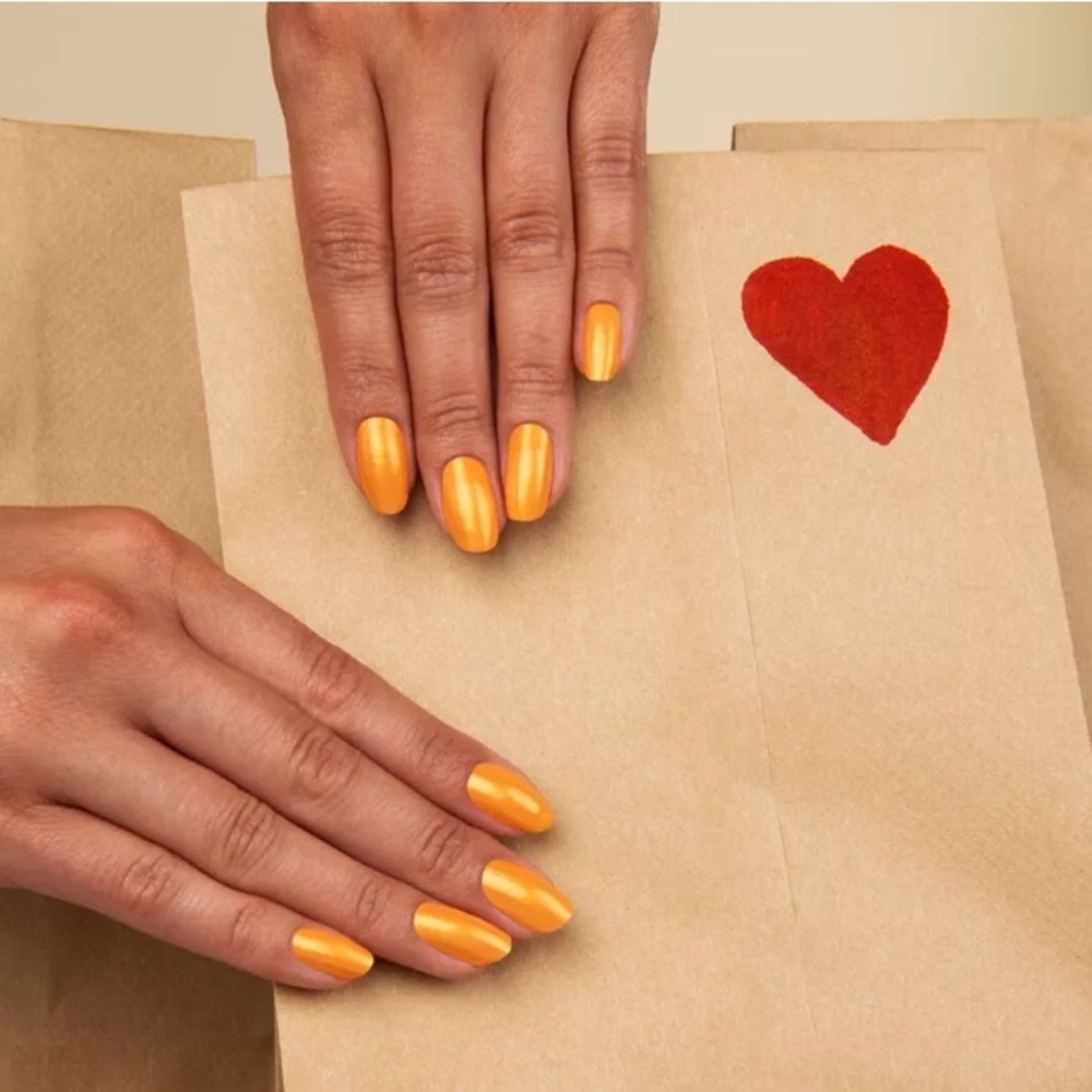 *Retired* Color Street: Nourish the Need | Bright Orange Shimmer Summer Tropical - Picture 2 of 14